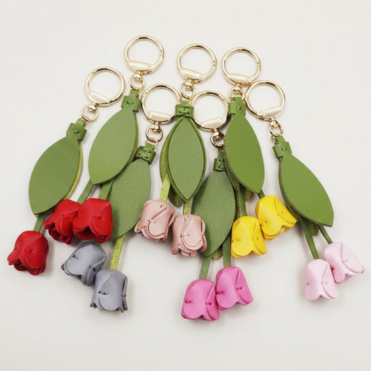 Flower Bag Charm