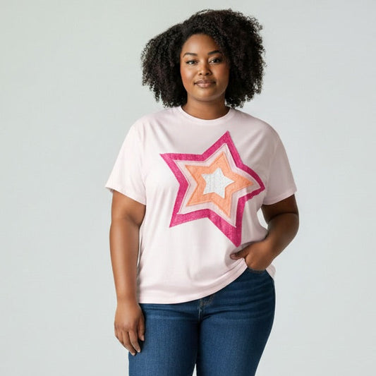 Distressed Star Shirt