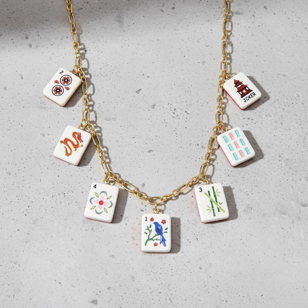 Mahjong Necklaces & Charms