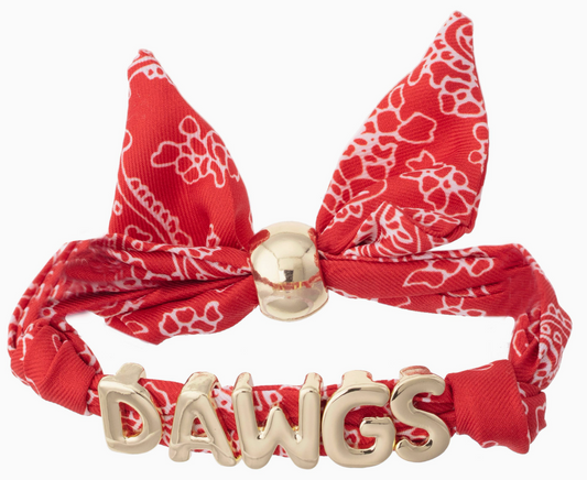 Georgia Bulldogs Bandana Slider Bracelet