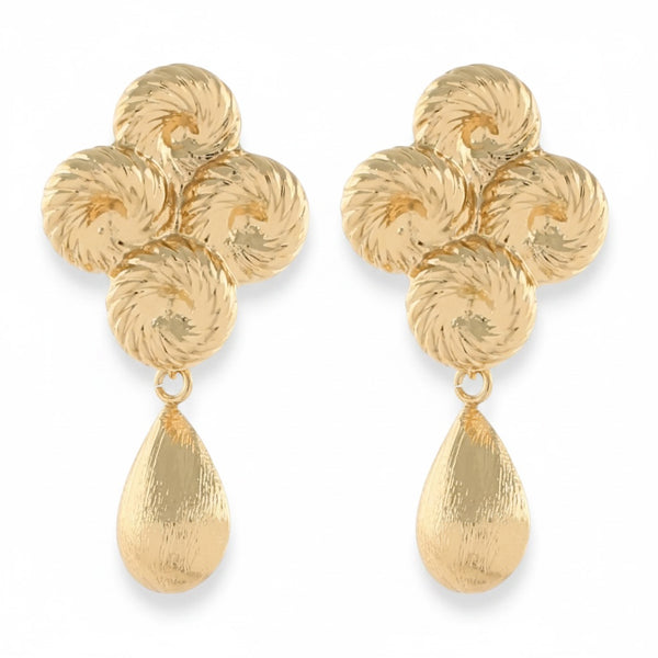 Teardrop & Geometric Earrings