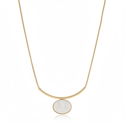 Mother of Pearl Bar Choker