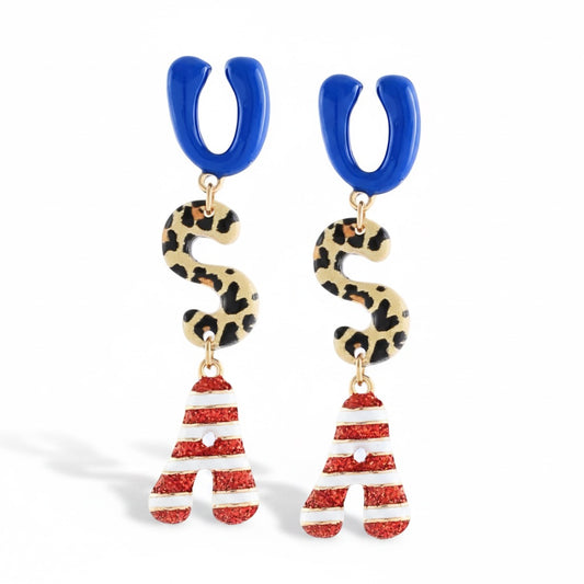 July 4th Earrings
