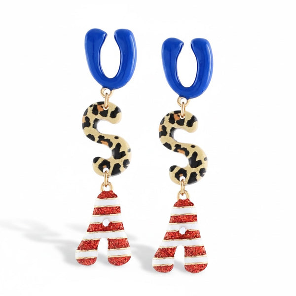 July 4th Earrings