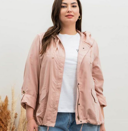 Snap Button Light Jacket