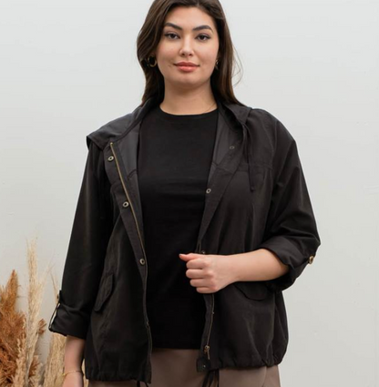 Snap Button Light Jacket