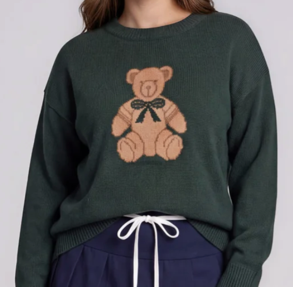 Teddy Pullover Sweater