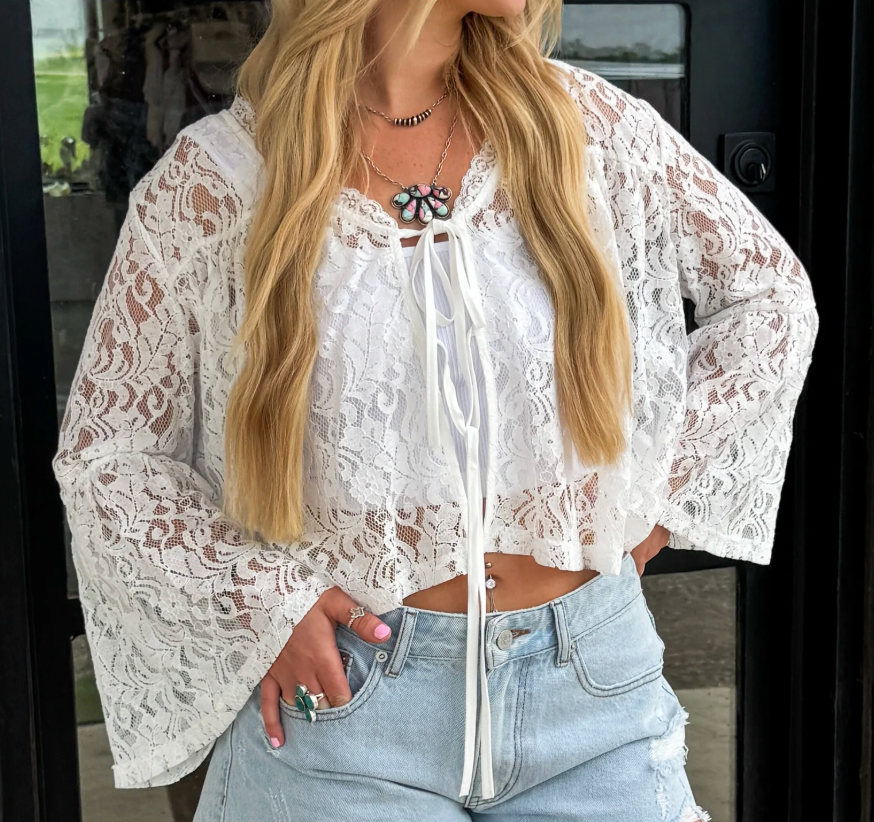 Sweet Magnolia Lace Top