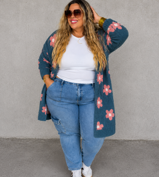 Floral Cloud Cardigain