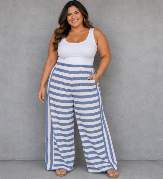 Summer Days Stripe Pants