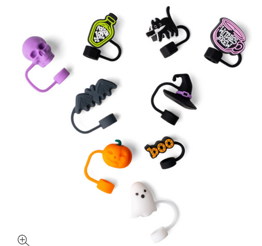 Straw Toppers- Halloween