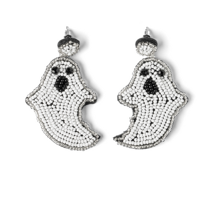 Beaded Earrings- Halloween