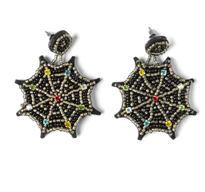 Beaded Earrings- Halloween
