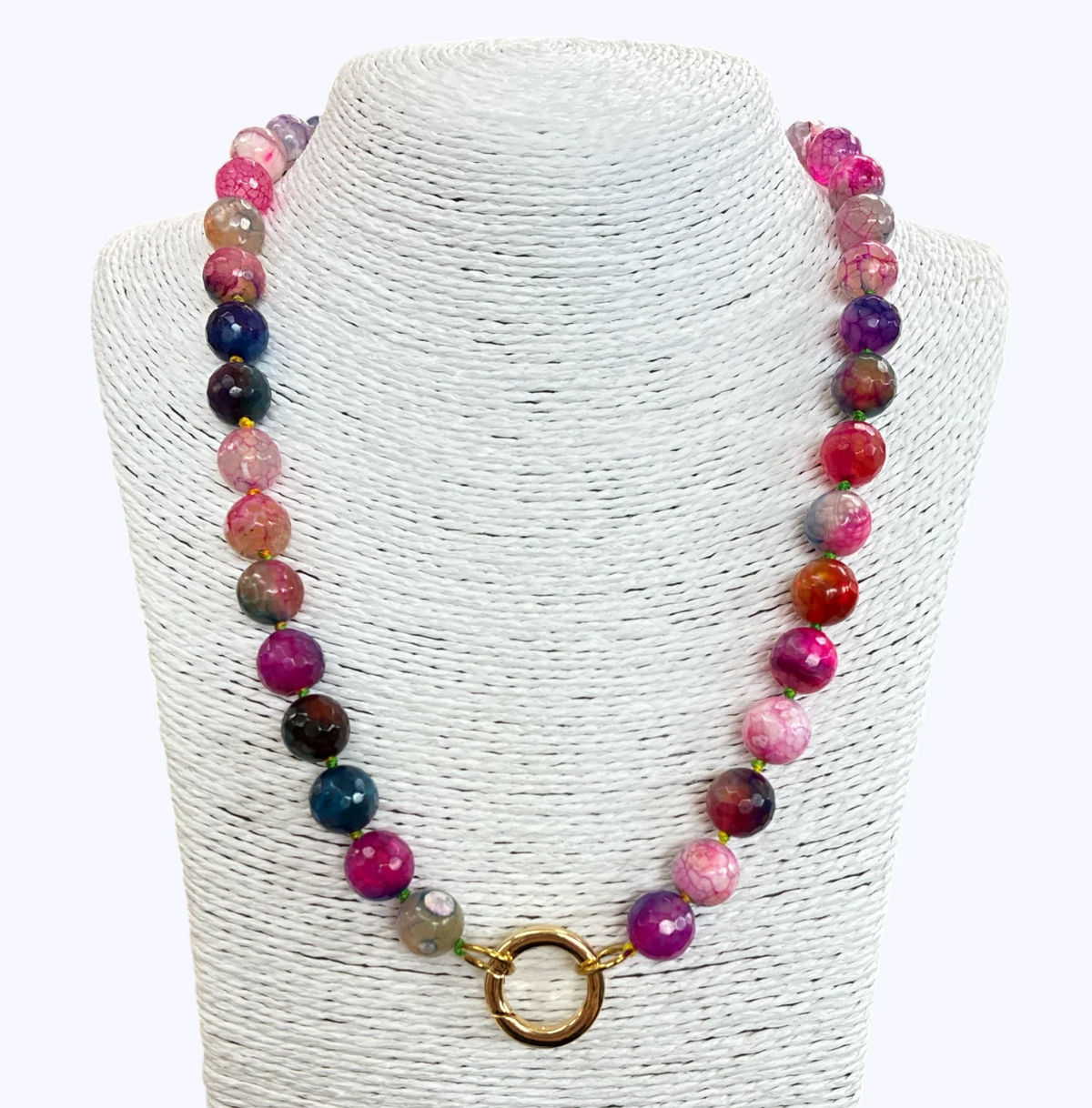 Amethyst Multi Natural Stone Necklace