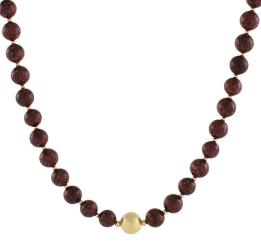Stone Beaded Necklace