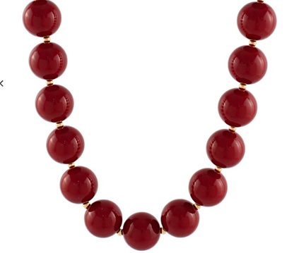 Acrylic Ball Necklace
