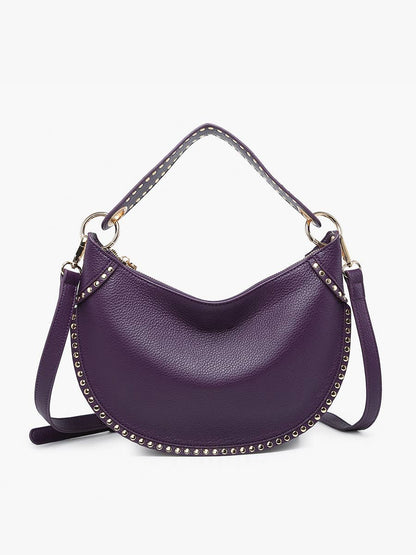 Jenna Studded Shoulder Bag