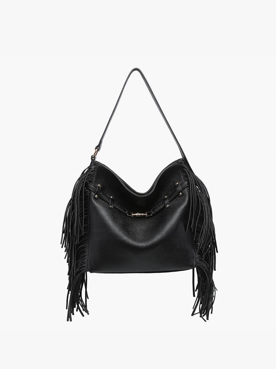 Eva Fringe Satchel Bag