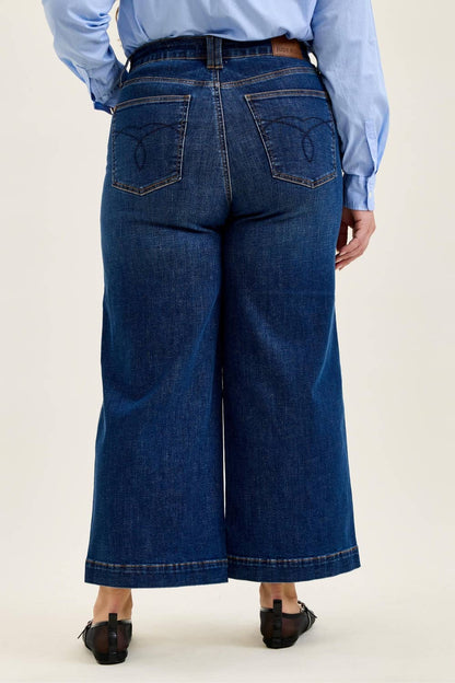 Claudia Ankle Wide Jeans