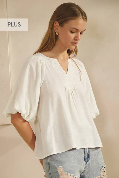Puff Sleeve Blouse