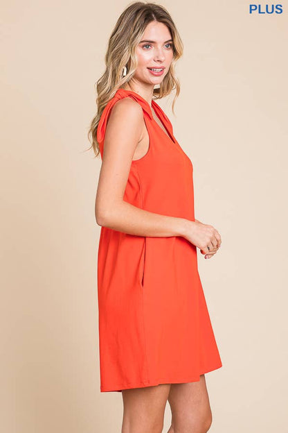 Shoulder Knot Romper