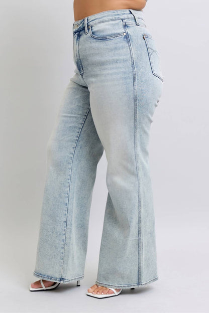 Tummy Control Retro Wide Leg